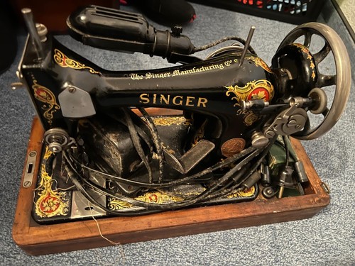 Singer nähmaschine antik - singer,